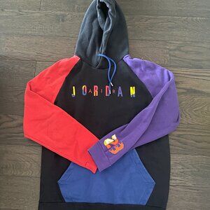 Multi Coloured DNA hoodie size L
